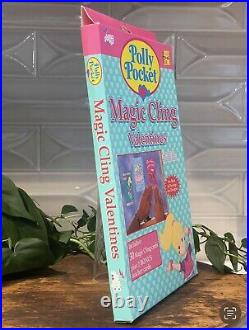 Vintage Polly Pocket 1996 Magic Cling Valentines, Complete Set, New Open Box