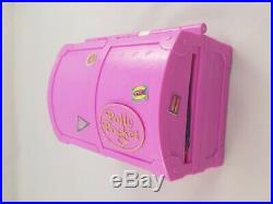 Vintage Polly Pocket 1996 Surf'n' Swim Treasure Chest Compact Case COMPLETE