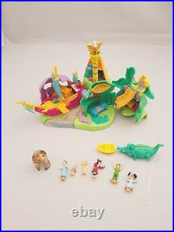 Vintage Polly Pocket 1997 Disney Peter Pan Neverland Playset COMPLETE