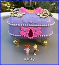 Vintage Polly Pocket 1997 Jewel Secrets Case Purple Gold Bluebird Mattel Vintage Polly Pocket 1997 Jewel Secrets Case Purple Gold Bluebird Mattel