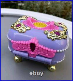 Vintage Polly Pocket 1997 Jewel Secrets Case Purple Gold Bluebird Mattel Vintage Polly Pocket 1997 Jewel Secrets Case Purple Gold Bluebird Mattel