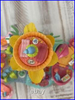 Vintage Polly Pocket 1997 Petal Village Variation Complete Bluebird Toys