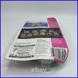 Vintage Polly Pocket 50's Diner Figure Playset Ring And Case 8743 Mattel 1993