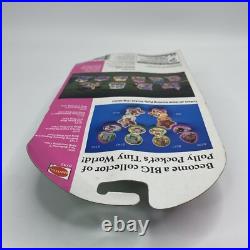 Vintage Polly Pocket 50's Diner Figure Playset Ring And Case 8743 Mattel 1993