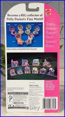 Vintage Polly Pocket 50s Diner Ring and Ring Case NEW NIP Bluebird 1991