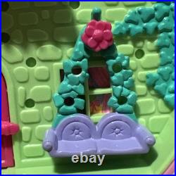Vintage Polly Pocket 85% COMPLETE Birthday Surprise 1994 Blue Bird Pink Cake
