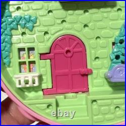 Vintage Polly Pocket 85% COMPLETE Birthday Surprise 1994 Blue Bird Pink Cake