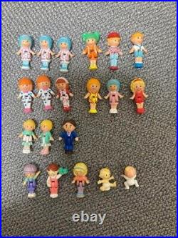 Vintage Polly Pocket Angel Pocket Dolls Lot of 20 Showa Retro Collection