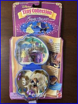 Vintage Polly Pocket BEAUTY & The BEAST Compact Playset NEW NIB Disney