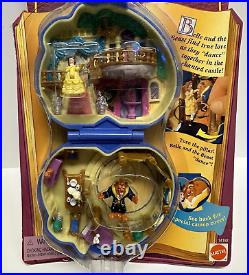 Vintage Polly Pocket BEAUTY & The BEAST Compact Playset NEW NIB Disney