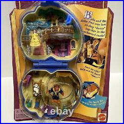 Vintage Polly Pocket BEAUTY & The BEAST Compact Playset NEW NIB Disney