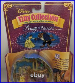 Vintage Polly Pocket BEAUTY & The BEAST Compact Playset NEW NIB Disney