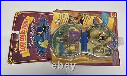 Vintage Polly Pocket BEAUTY & The BEAST Compact Playset NEW NIB Disney