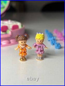 Vintage Polly Pocket BIRTHDAY SURPRISE cake (100% Complete) + 1 extra piece