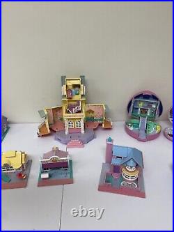 Vintage Polly Pocket BLUEBIRD (1989-1995) LOT Houses, Compacts /Read