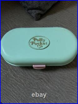 Vintage Polly Pocket Babysitting Stamper 1992 Playground Blue Bird EUC
