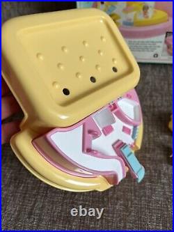 Vintage Polly Pocket Bathtime Soap Dish Yellow Playset 100% Complete Boxed VGC