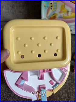 Vintage Polly Pocket Bathtime Soap Dish Yellow Playset 100% Complete Boxed VGC