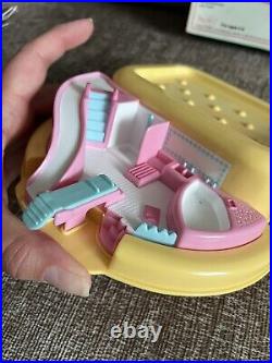 Vintage Polly Pocket Bathtime Soap Dish Yellow Playset 100% Complete Boxed VGC