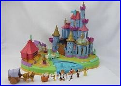 Vintage Polly Pocket Beauty And The Beast Magical Castle 100% complete 1997