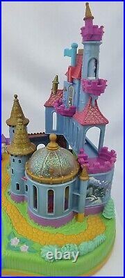 Vintage Polly Pocket Beauty And The Beast Magical Castle 100% complete 1997