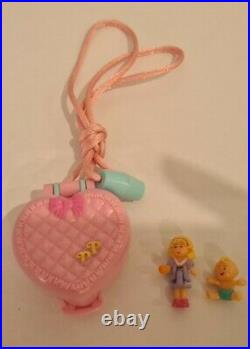 Vintage Polly Pocket BlueBird 1993 Baby and Duck Locket Necklace COMPLETE