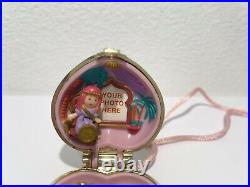 Vintage Polly Pocket BlueBird 1993 Princess Palace Locket Necklace COMPLETE