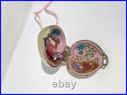 Vintage Polly Pocket BlueBird 1993 Princess Palace Locket Necklace COMPLETE