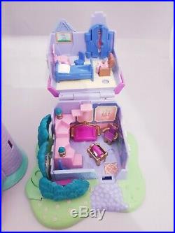 Vintage Polly Pocket BlueBird 1995 Cinderella Castle Step Mother House complete