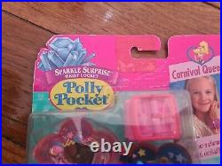 Vintage Polly Pocket BlueBird 1996 Carnival Queen Wrist Locket New In Box