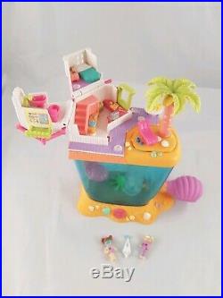 Vintage Polly Pocket BlueBird 1996 Dolphin Island COMPLETE USED RARE