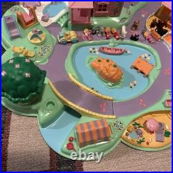 Vintage Polly Pocket Bluebird 1991 Polly's Dream World Playset With 15 Pieces