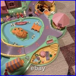 Vintage Polly Pocket Bluebird 1991 Polly's Dream World Playset With 15 Pieces