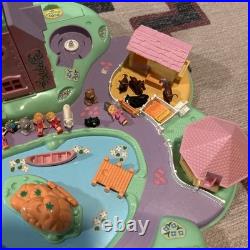 Vintage Polly Pocket Bluebird 1991 Polly's Dream World Playset With 15 Pieces