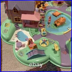 Vintage Polly Pocket Bluebird 1991 Polly's Dream World Playset With 15 Pieces