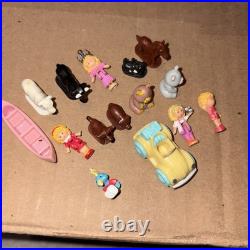 Vintage Polly Pocket Bluebird 1991 Polly's Dream World Playset With 15 Pieces