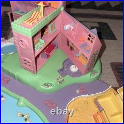Vintage Polly Pocket Bluebird 1991 Polly's Dream World Playset With 15 Pieces