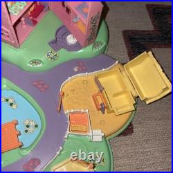 Vintage Polly Pocket Bluebird 1991 Polly's Dream World Playset With 15 Pieces