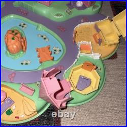 Vintage Polly Pocket Bluebird 1991 Polly's Dream World Playset With 15 Pieces