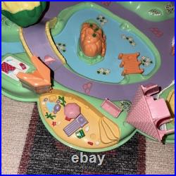 Vintage Polly Pocket Bluebird 1991 Polly's Dream World Playset With 15 Pieces