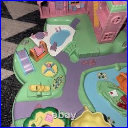 Vintage Polly Pocket Bluebird 1991 Polly's Dream World Playset With 15 Pieces