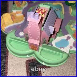 Vintage Polly Pocket Bluebird 1991 Polly's Dream World Playset With 15 Pieces