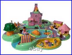 Vintage Polly Pocket Bluebird 1991 Polly's Dream World Playset With 20 Pieces