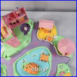 Vintage Polly Pocket Bluebird 1991 Polly's Dream World Playset With 24 Pieces