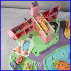 Vintage Polly Pocket Bluebird 1991 Polly's Dream World Playset With 24 Pieces