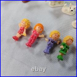 Vintage Polly Pocket Bluebird 1991 Polly's Dream World Playset With 24 Pieces