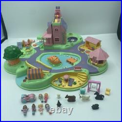 Vintage Polly Pocket Bluebird 1991 Polly's Dream World Playset with 16 Pieces Vintage Polly Pocket Bluebird 1991 Polly's Dream World Playset with 16 Pieces