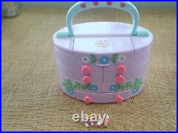 Vintage Polly Pocket Bluebird 1991 Pullout Playhouse Jewelry Box Complete H1
