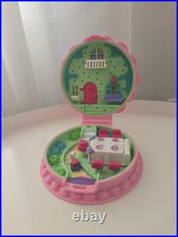 Vintage Polly Pocket Bluebird 1994 Birthday Surprise Compact Almost Complete