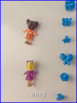 Vintage Polly Pocket Bluebird 1994 Birthday Surprise Compact Almost Complete
